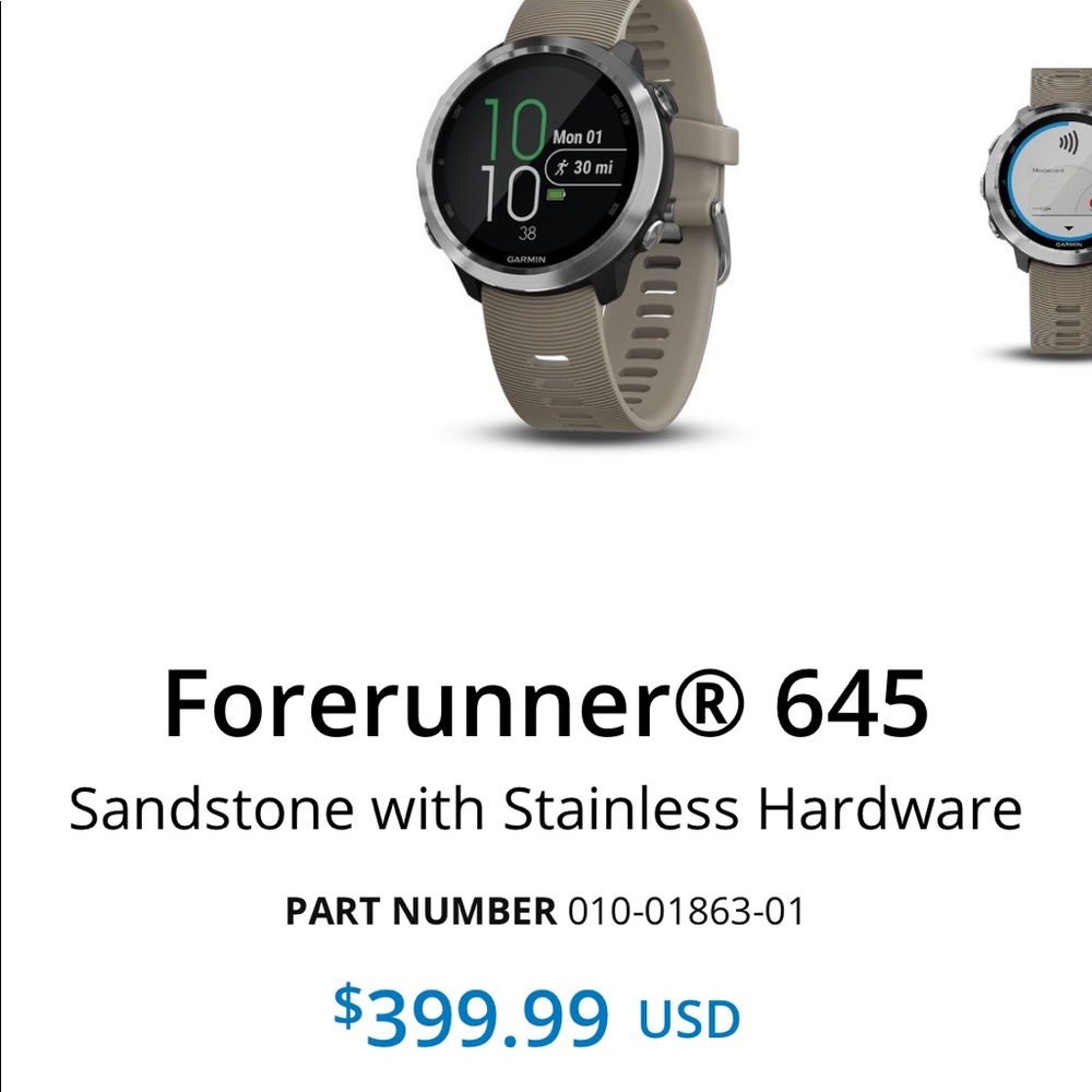 Garmin Forerunner 645